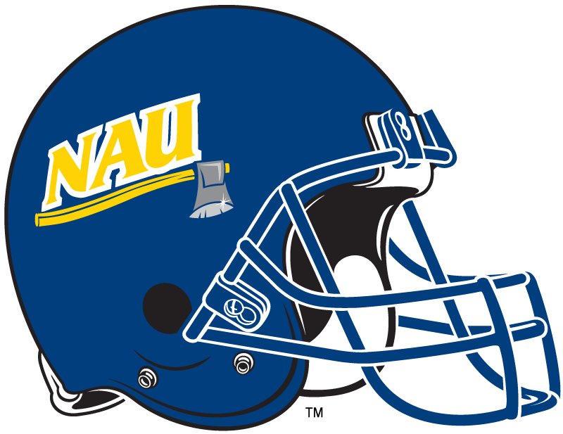 Northern Arizona Lumberjacks 2005-2013 Helmet iron on paper